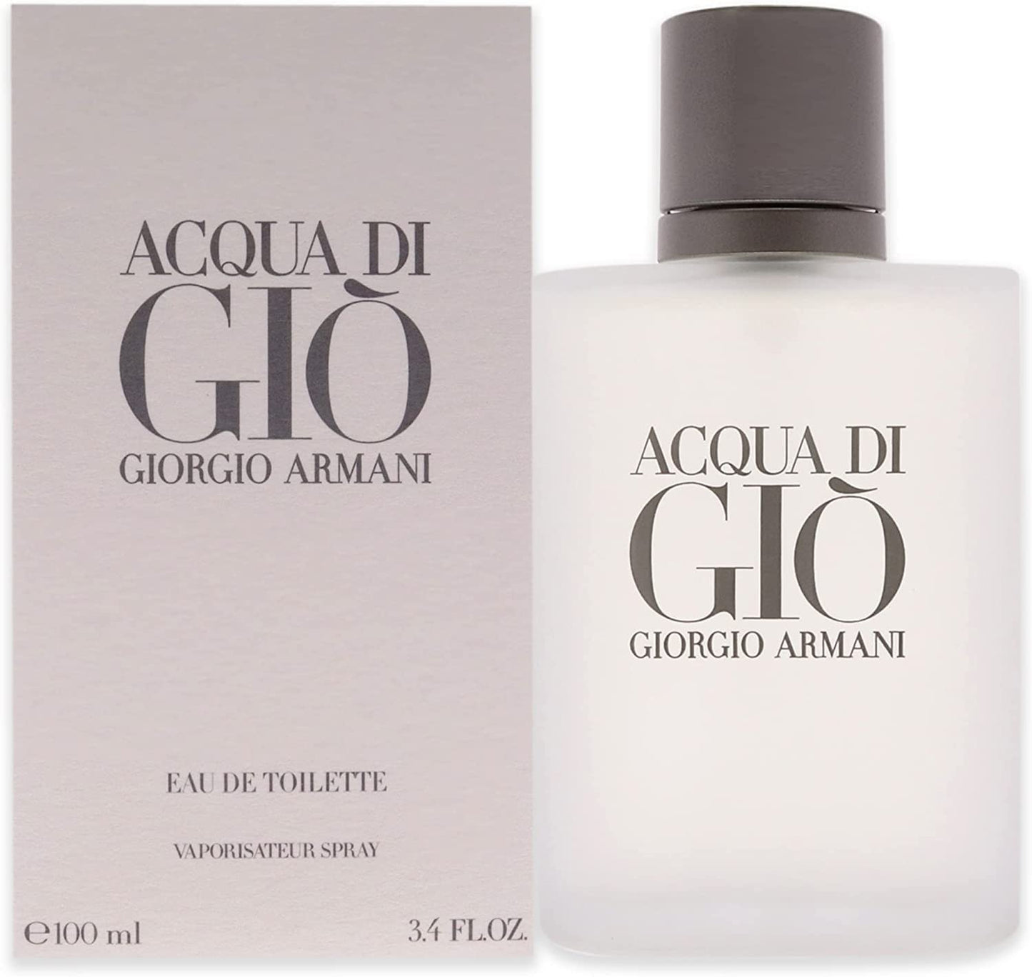 Giorgio Armani Acqua di Giò Eau de Toilette 100ml 3.4 fl oz Men’s Fresh Aquatic Citrus Signature Fragrance