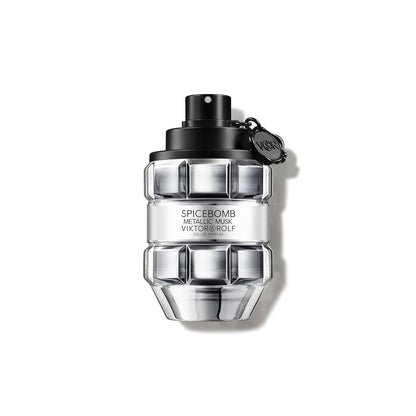 Viktor & Rolf Spicebomb Metallic Musk Eau de Parfum 90ml 3.04 fl oz Intense Musky Woody Men’s Perfume
