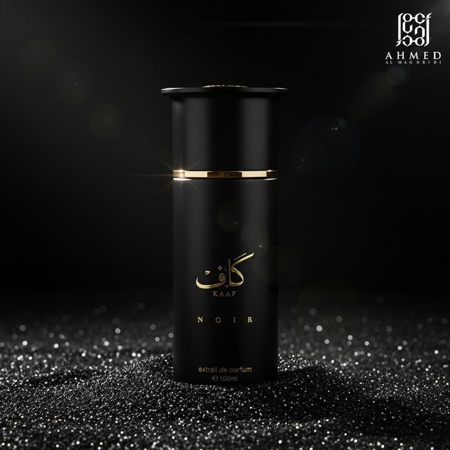 Ahmed Al Maghribi Kaaf Noir Extrait de Parfum 100ml | Citrus Woody Luxury Unisex Fragrance