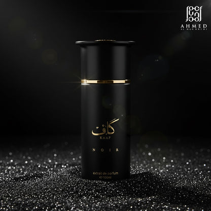 Ahmed Al Maghribi Kaaf Noir Extrait de Parfum 100ml | Citrus Woody Luxury Unisex Fragrance