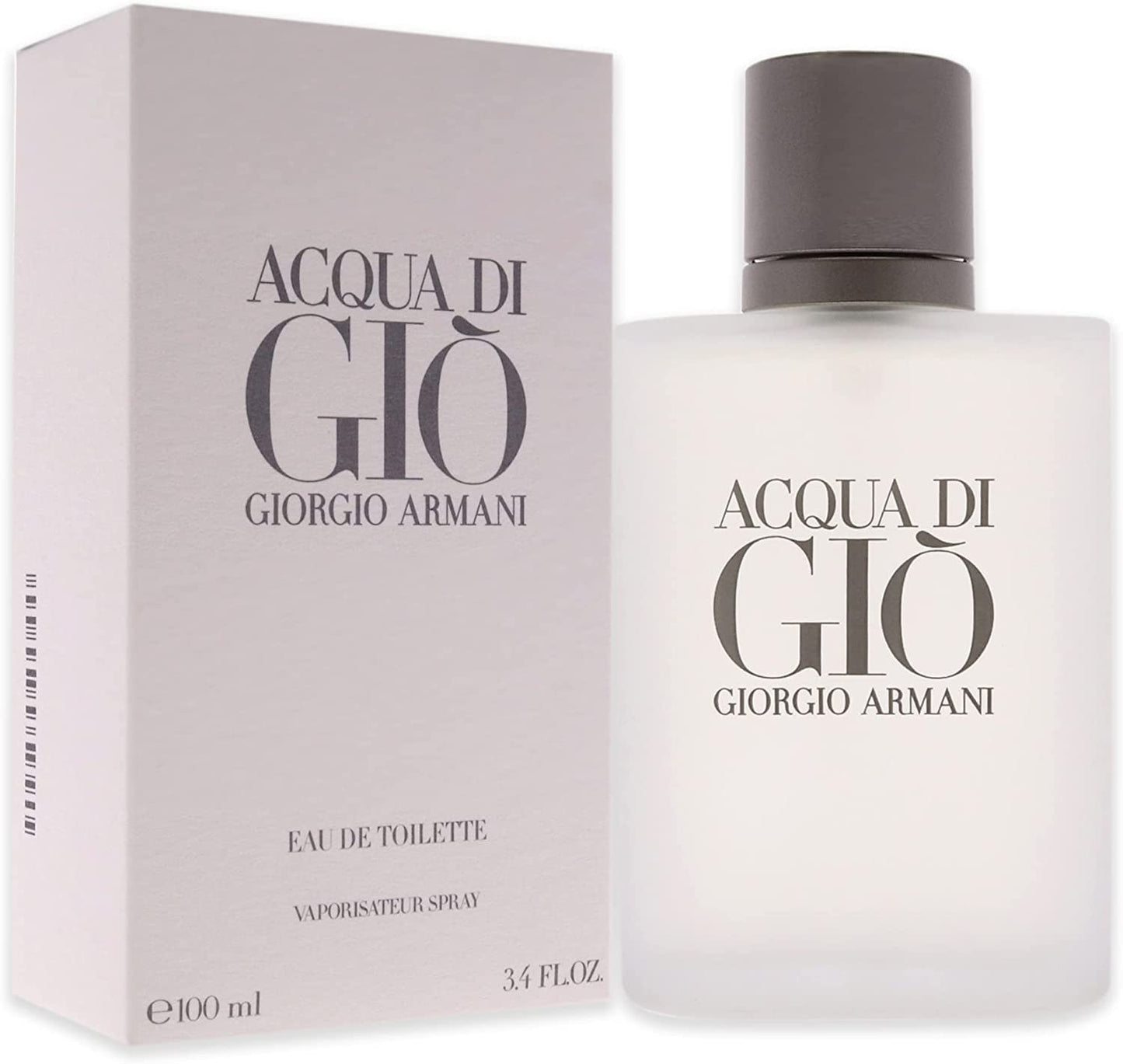 Giorgio Armani Acqua di Giò Eau de Toilette 100ml 3.4 fl oz Men’s Fresh Aquatic Citrus Signature Fragrance