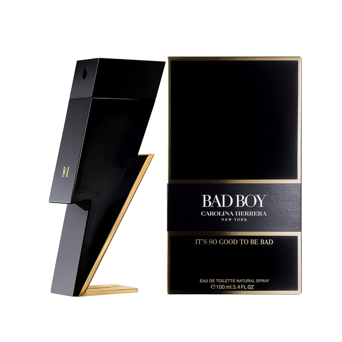 Carolina Herrera Bad Boy Eau de Toilette for Men 100ml – Oriental Spicy Fragrance