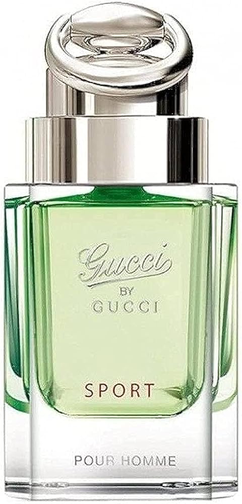 Gucci by Gucci Sport pour homme perfume bottle on a white background Gucci by Gucci Sport Pour Homme Eau de Toilette 90 ml (3 fl.oz)