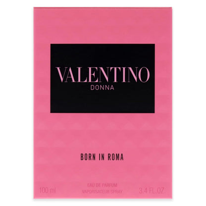 Valentino Donna Born In Roma The Gold Eau de Parfum 100ml 3.4 fl oz Women’s Warm Floral Amber Luxury Perfume
