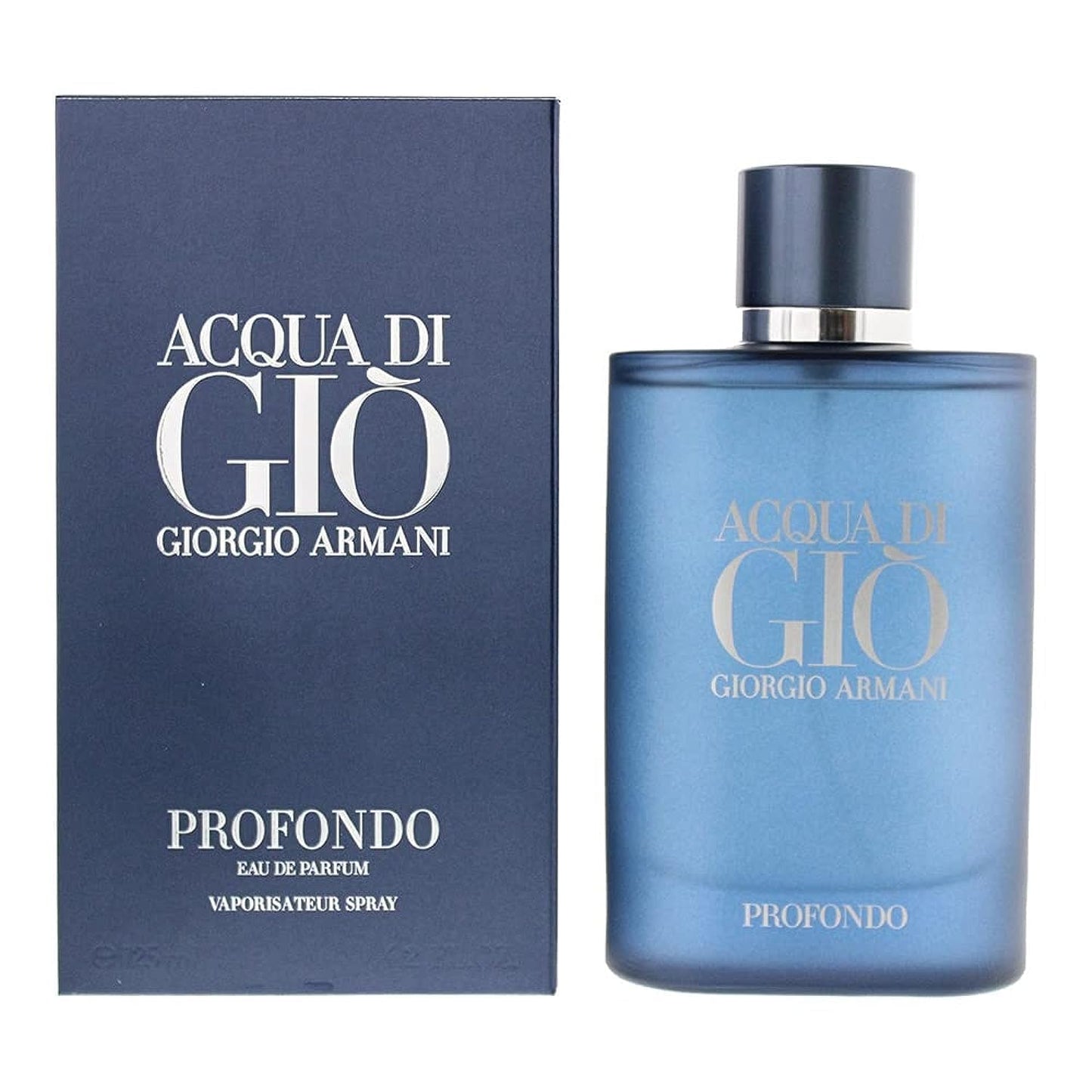 Acqua di Giò Profondo Giorgio Armani Eau de Parfum 125ml 4.2 fl oz Men’s Marine Aromatic Woody Fragrance