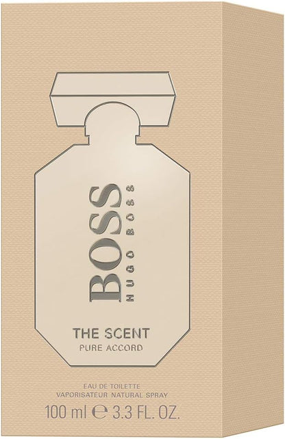 Boss The Scent Pure Accord Eau de Toilette for Men 100ml – Fresh Spicy Aromatic Fragrance