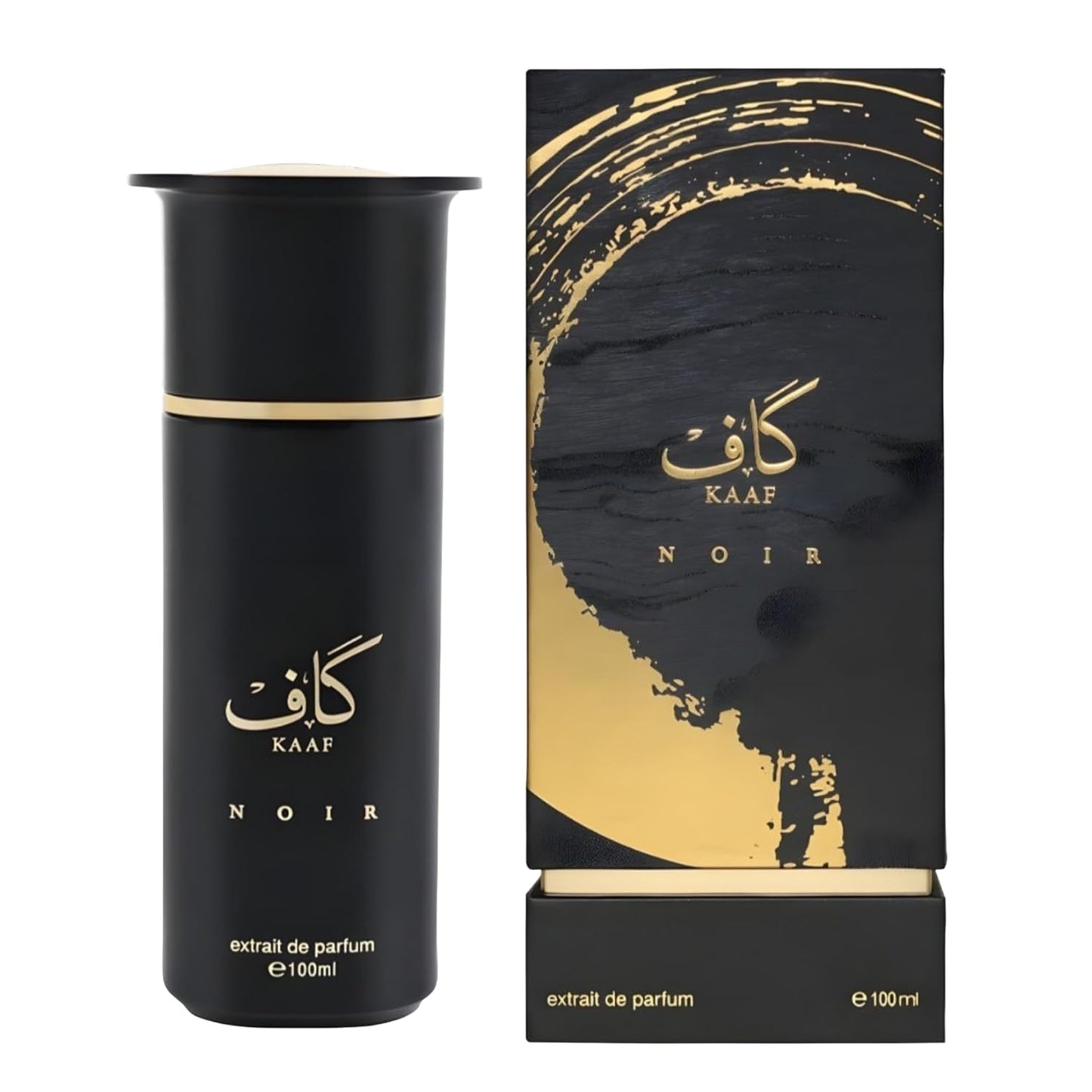 Ahmed Al Maghribi Kaaf Noir Extrait de Parfum 100ml | Citrus Woody Luxury Unisex Fragrance