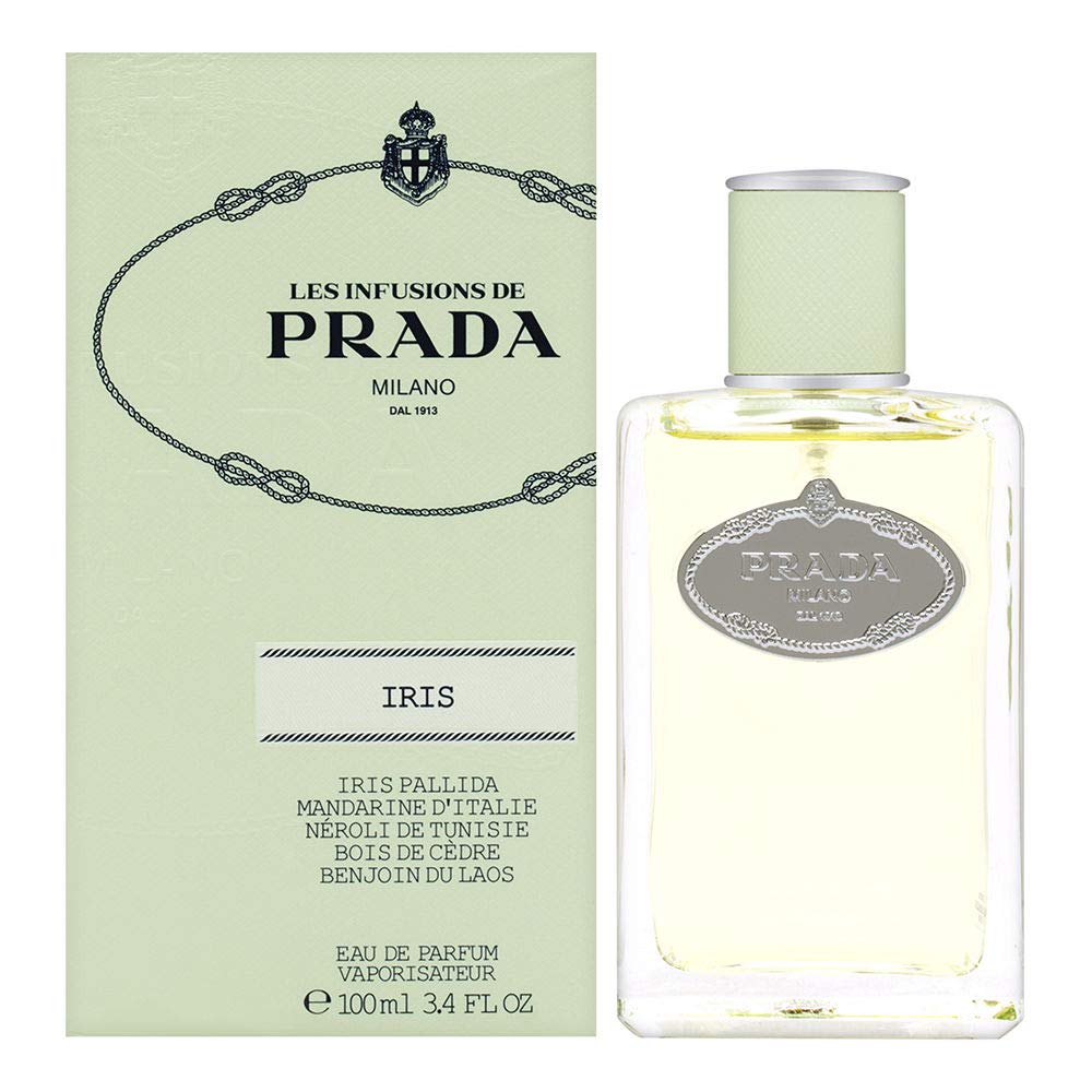 Les Infusions de Prada Milano Infusion d’Iris Eau de Parfum 100ml 3.3 fl oz Unisex Powdery Floral Luxury Fragrance