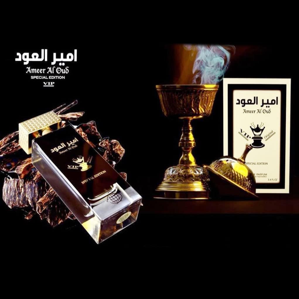 Ameer Al Oud VIP Special Edition Eau de Parfum 100ml – Rich Woody Oud Luxury Unisex Fragrance
