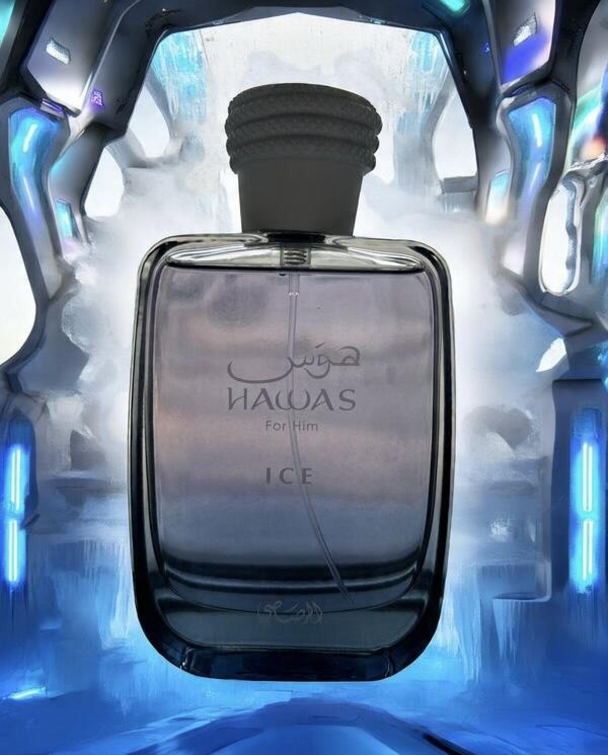 Rasasi Hawas Ice Eau de Parfum for Men 100ml – Fresh Aquatic Citrus Fragrance