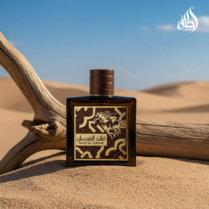 Lattafa Qaed Al Fursan Eau de Parfum 90ml – Fruity Woody Luxury Unisex Fragrance