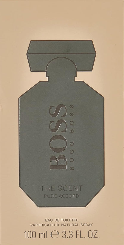 Boss The Scent Pure Accord Eau de Toilette for Men 100ml – Fresh Spicy Aromatic Fragrance