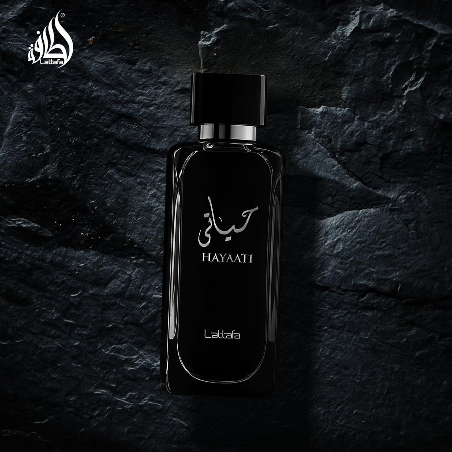 Lattafa Hayaati Black Eau de Parfum 100ml – Woody Spicy Men’s Luxury Fragrance