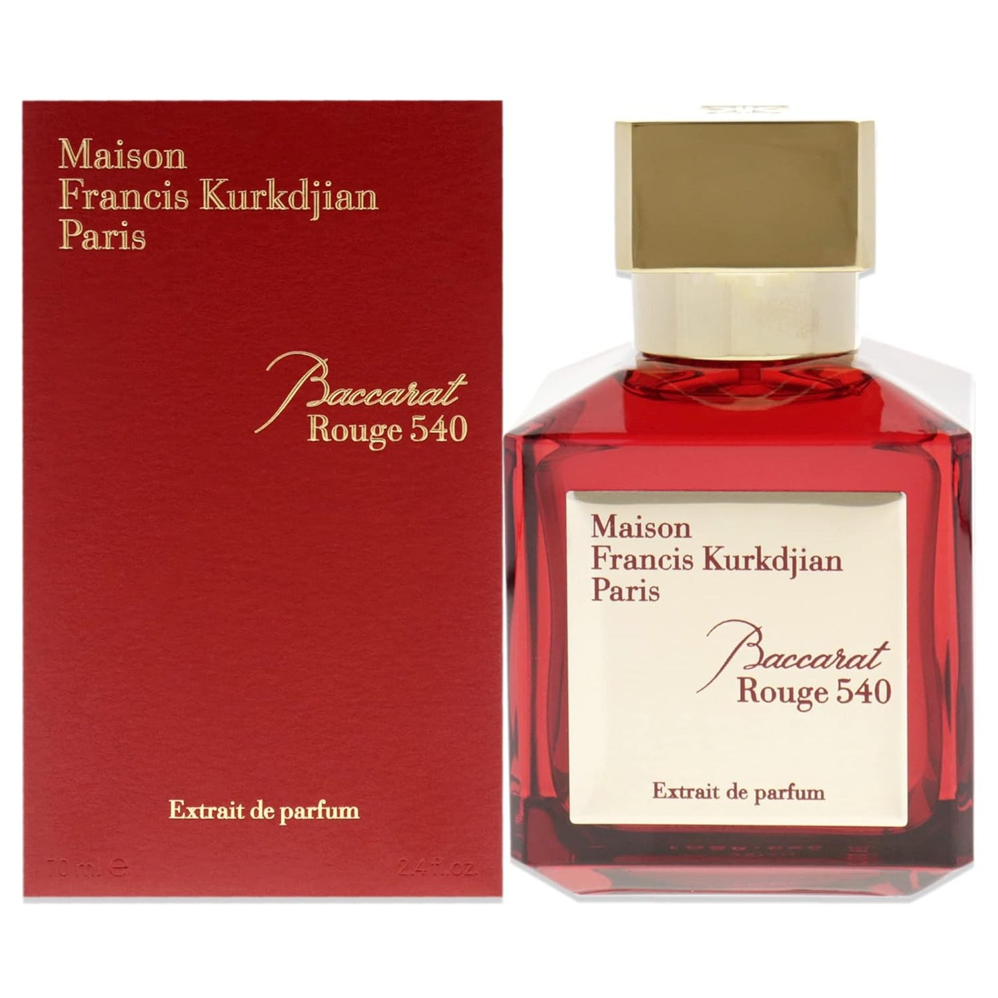 Maison Francis Kurkdjian Baccarat Rouge 540 EDP 70ml – Amber Woody Luxury Unisex Fragrance