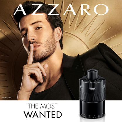 Azzaro The Most Wanted Eau de Parfum Intense 100ml 3.4 fl oz Men’s Spicy Amber Woody Night Fragrance