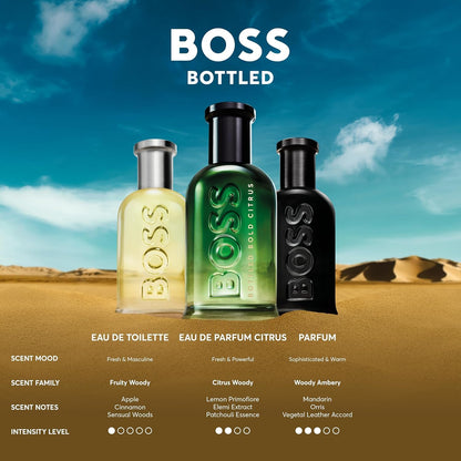 Hugo Boss Bottled Bold Citrus Eau de Parfum 100ml 3.3 fl oz Men’s Fresh Citrus Woody Perfume
