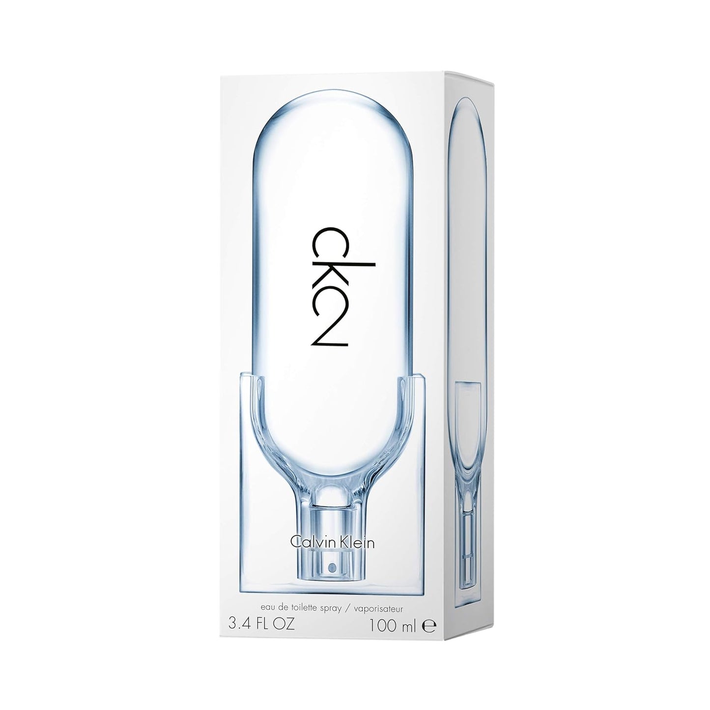 Calvin Klein CK2 Eau de Toilette 100ml – Fresh Woody Aromatic Unisex Fragrance
