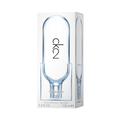 Calvin Klein CK2 Eau de Toilette 100ml – Fresh Woody Aromatic Unisex Fragrance