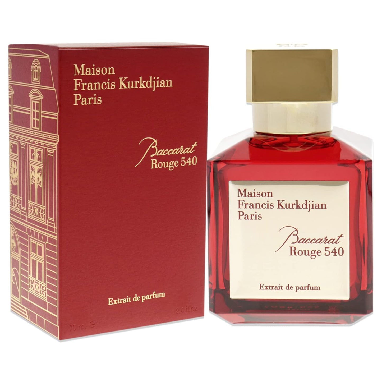 Maison Francis Kurkdjian Baccarat Rouge 540 EDP 70ml – Amber Woody Luxury Unisex Fragrance