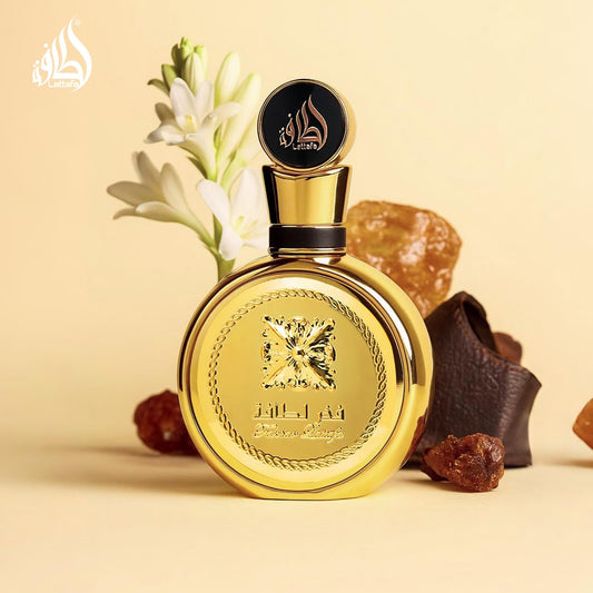 Lattafa Fakhar Gold Extrait de Parfum 100ml – Amber Woody Luxury Unisex Fragrance