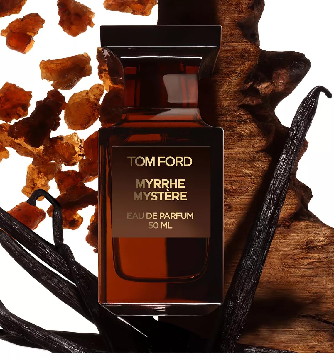 Tom Ford Myrrhe Mystere Eau de Parfum 50ml – Luxury Amber Resin Fragrance For Men