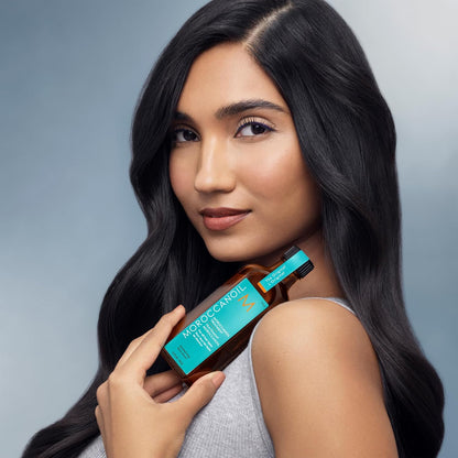 Moroccanoil Treatment Original Argan Oil 100 ML | Hair Treatment for Smooth Shine Hydration and Frizz Control Professional Nourishing Hair Oil