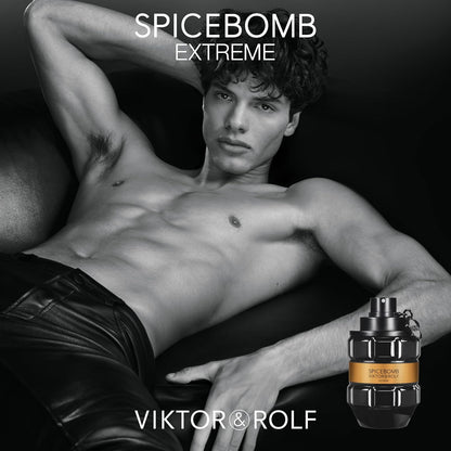 Viktor & Rolf Spicebomb Extreme Eau de Parfum 90ml 3.04 fl oz Intense Warm Spicy Men’s Perfume