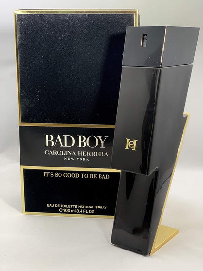 Carolina Herrera Bad Boy Eau de Toilette for Men 100ml – Oriental Spicy Fragrance