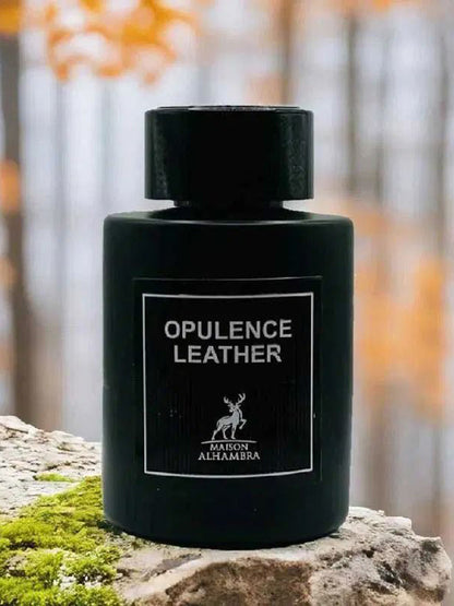Maison Alhambra Opulence Leather Eau de Parfum – Smoky Leather Luxury Unisex Fragrance