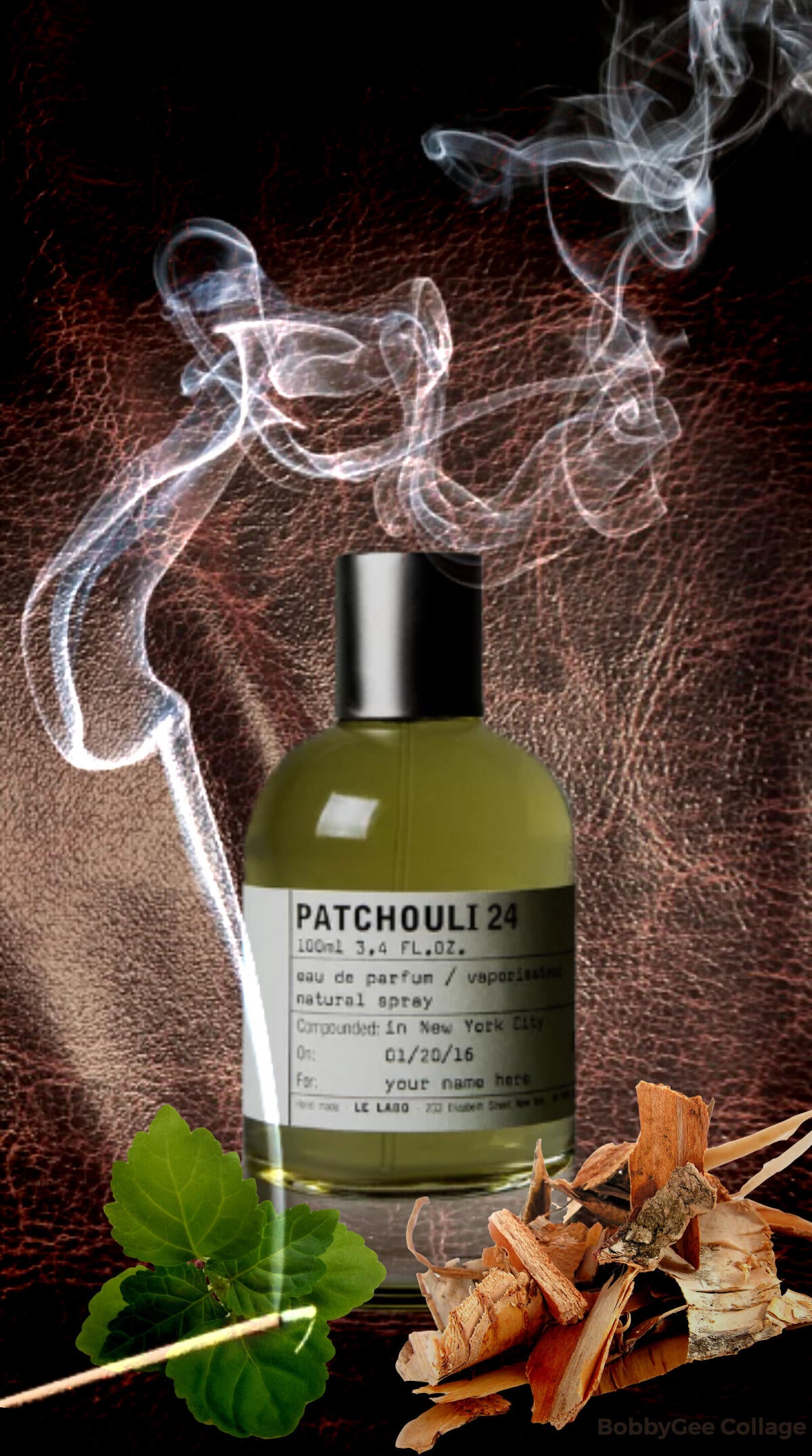 Le Labo Patchouli 24 Eau de Parfum 50ml 1.7 fl oz Unisex Smoky Leather Patchouli Niche Fragrance