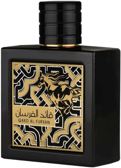 Lattafa Qaed Al Fursan Eau de Parfum 90ml – Fruity Woody Luxury Unisex Fragrance