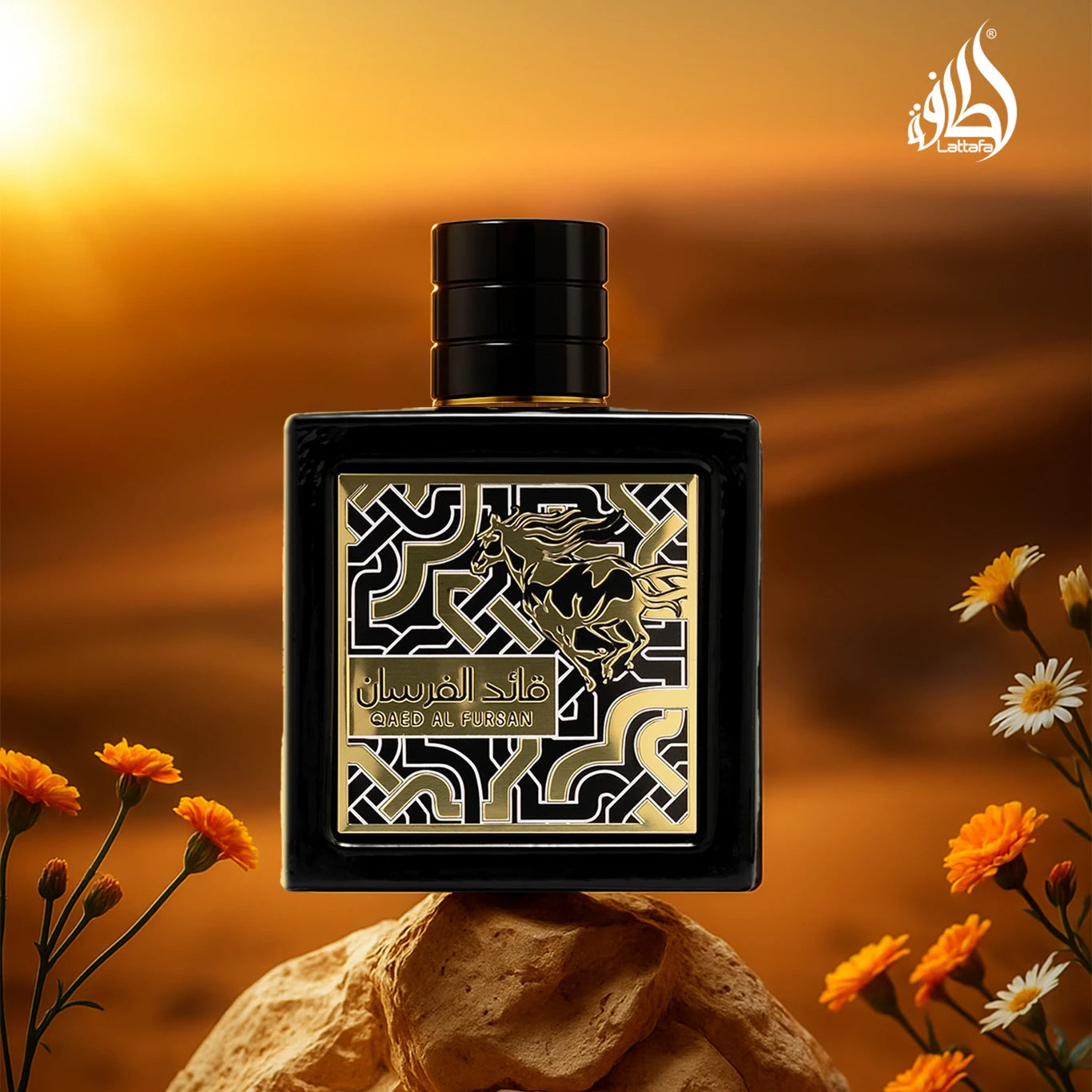 Lattafa Qaed Al Fursan Eau de Parfum 90ml – Fruity Woody Luxury Unisex Fragrance