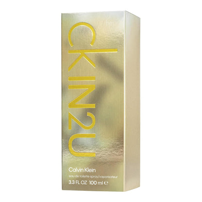 Calvin Klein CK IN2U for Women Eau de Toilette 100ml – Floral Citrus Fragrance