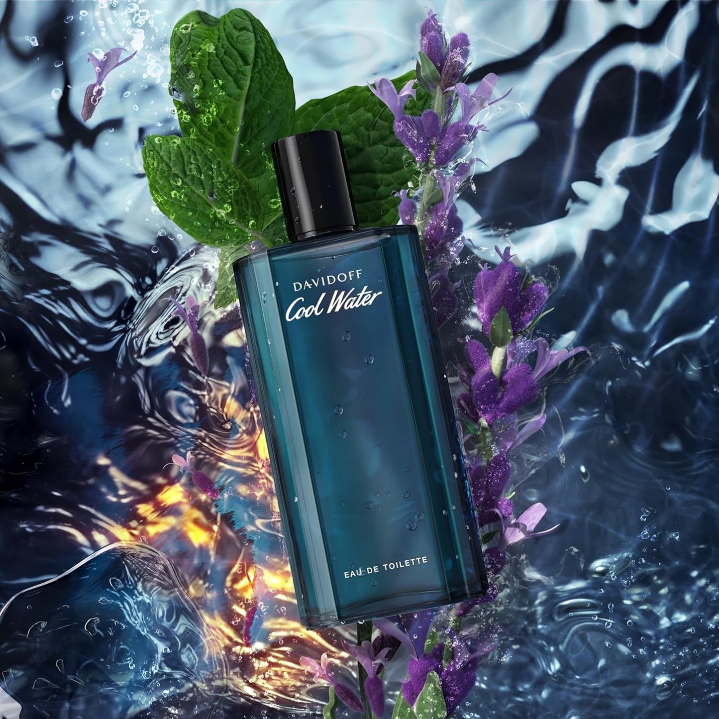 Davidoff Cool Water Eau de Toilette for Men 125ml – Fresh Aquatic Aromatic Fragrance