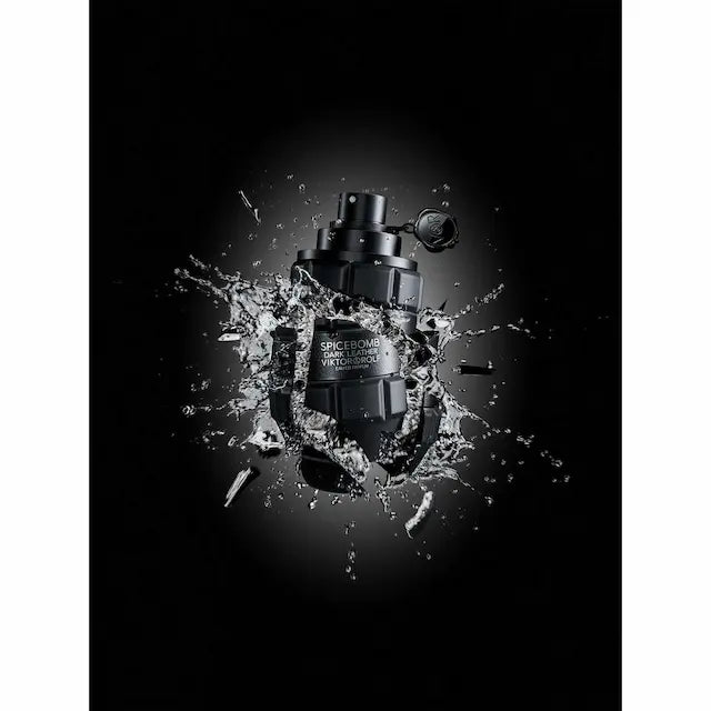 Viktor & Rolf Spicebomb Dark Leather Eau de Parfum 90ml 3.04 fl oz Intense Leather Spicy Men’s Perfume