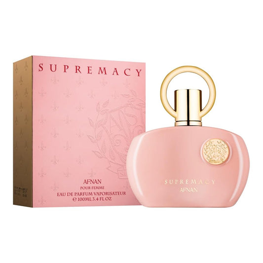 Afnan Supremacy Pink EDP 100ml – Elegant Floral Fruity Perfume for Women