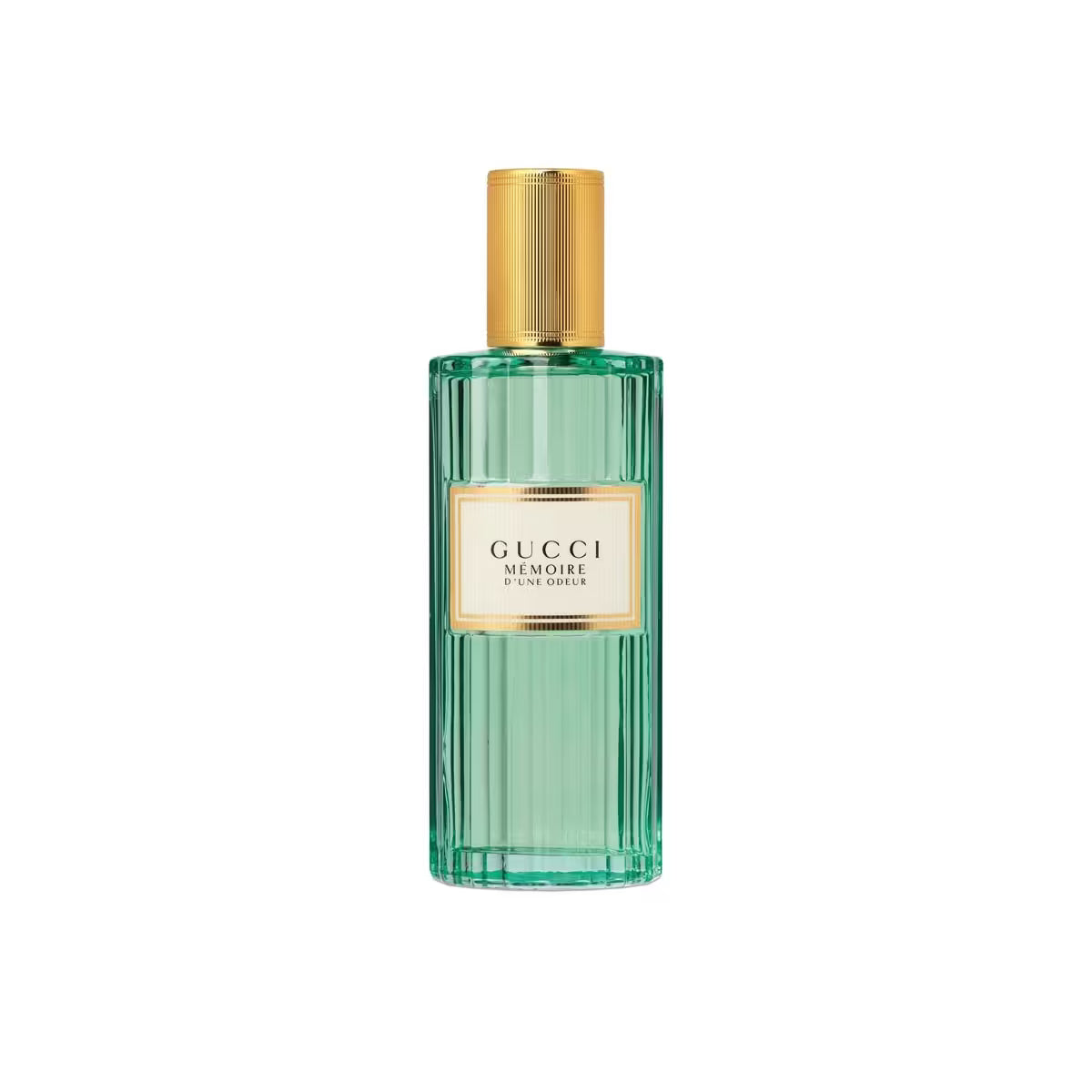 Gucci perfume bottle with gold cap on a white background Gucci Mémoire d'une Odeur Eau de Parfum 100 ml (3.4 fl.oz)