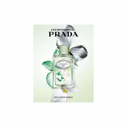 Les Infusions de Prada Milano Infusion d’Iris Eau de Parfum 100ml 3.3 fl oz Unisex Powdery Floral Luxury Fragrance