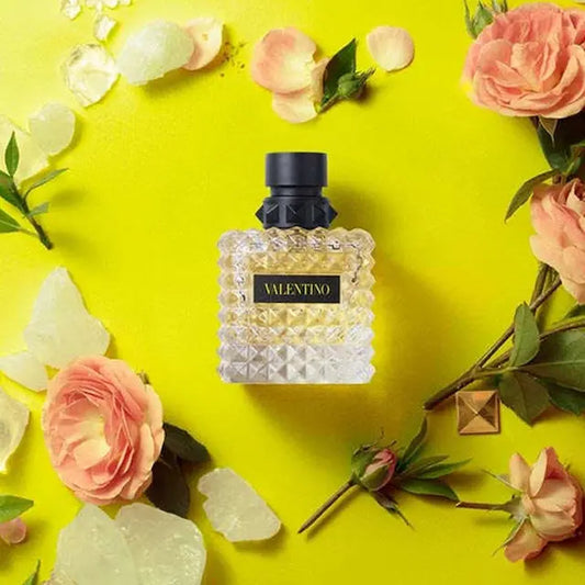 Valentino Donna Born In Roma Yellow Dream Eau de Parfum 100ml 3.4 fl oz Women’s Fresh Floral Musk Luxury Perfume