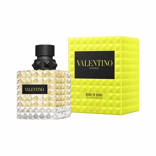 Valentino Donna Born In Roma Yellow Dream Eau de Parfum 100ml 3.4 fl oz Women’s Fresh Floral Musk Luxury Perfume