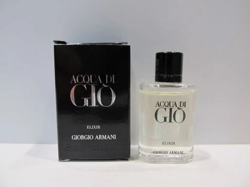 Acqua di Giò Giorgio Armani Elixir 100ml 3.3 oz Parfum for Men Intense Woody Aromatic Luxury Fragrance