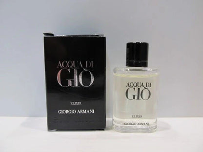Acqua di Giò Giorgio Armani Elixir 100ml 3.3 oz Parfum for Men Intense Woody Aromatic Luxury Fragrance