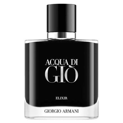 Acqua di Giò Giorgio Armani Elixir 100ml 3.3 oz Parfum for Men Intense Woody Aromatic Luxury Fragrance