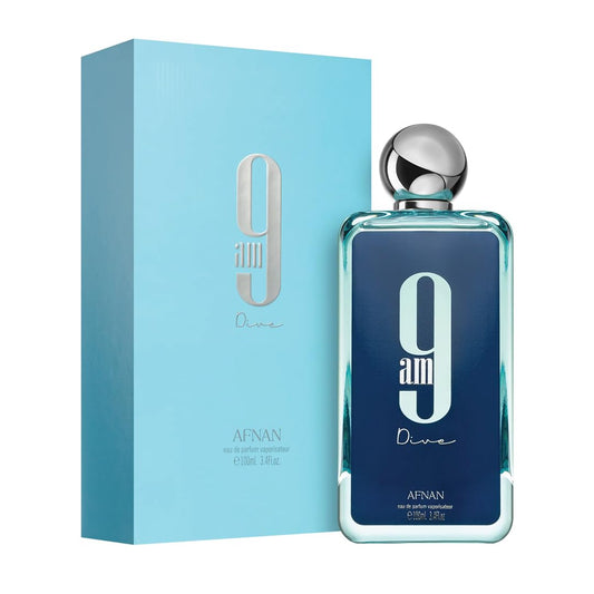 AFNAN 9AM Dive For Men Long Lasting Eau De parfum - 100ml