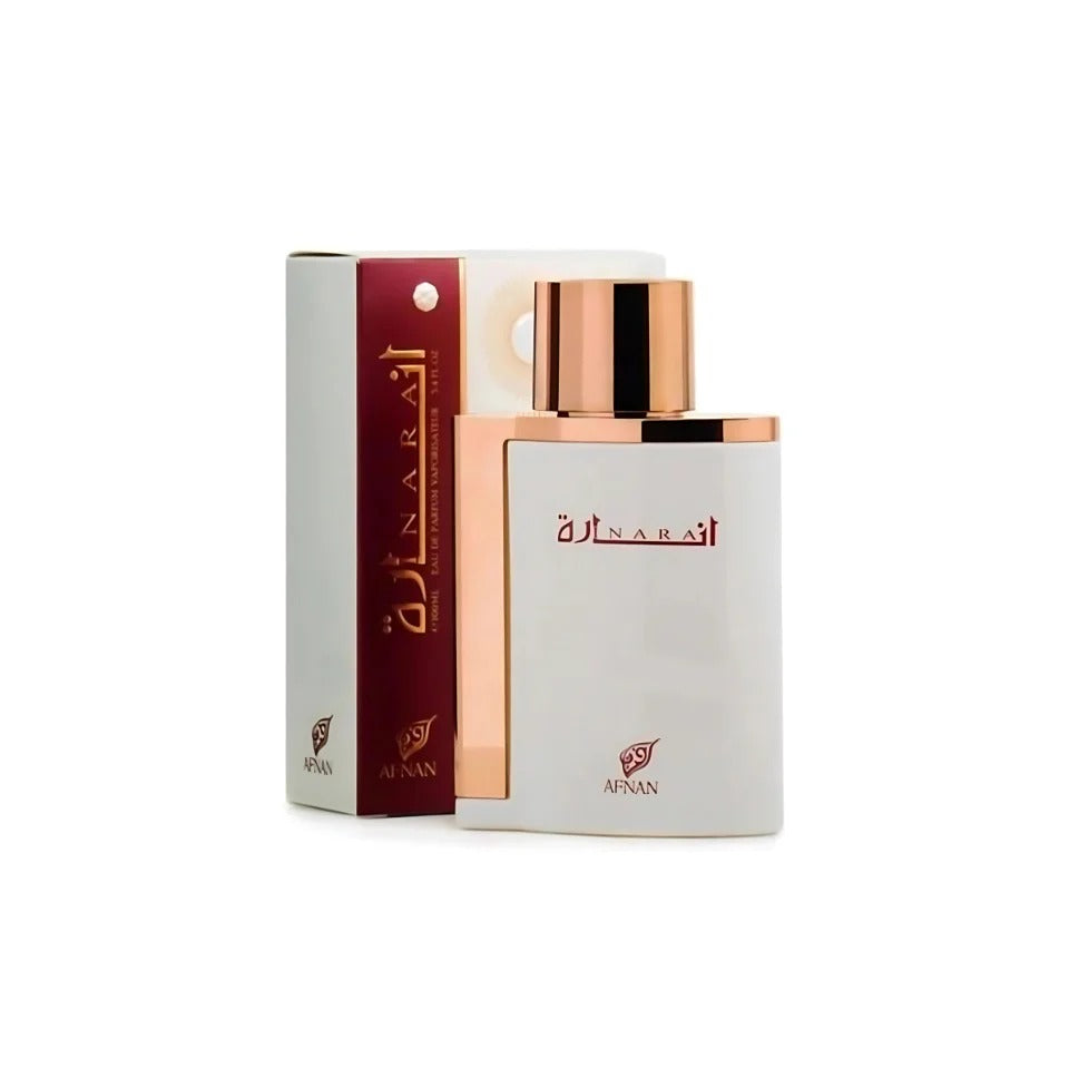 Afnan Inara White EDP 100ml – Elegant Floral Woody Perfume for Men & Women