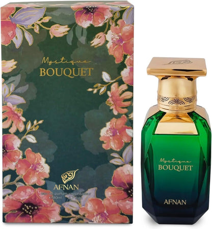 Afnan Mystique Bouquet EDP 80ml – Elegant Floral Fruity Perfume for Women