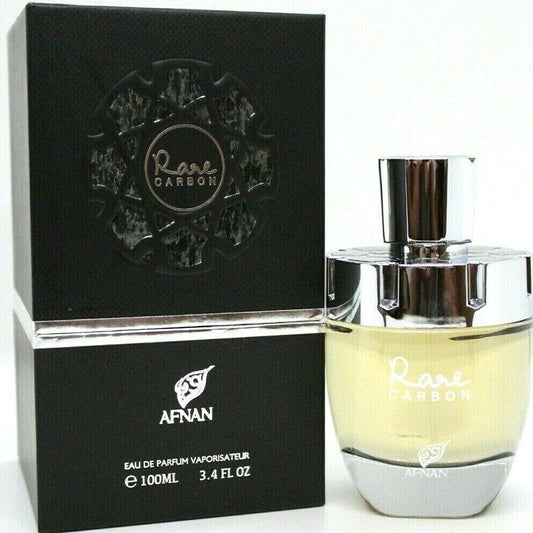 Afnan Rare Carbon EDP 100ml – Deep Woody Spicy Masculine Perfume for Men