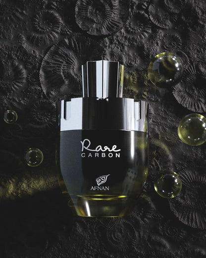Afnan Rare Carbon EDP 100ml – Deep Woody Spicy Masculine Perfume for Men
