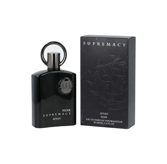 Afnan Supremacy Noir EDP 100ml – Dark & Intense Woody Spicy Perfume for Men