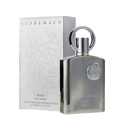 Afnan Supremacy Silver Eau De Parfum 100ml – Fresh & Masculine Perfume for Men